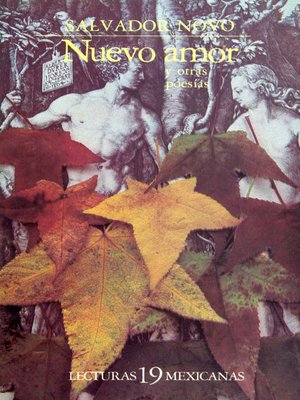 cover image of Nuevo amor y otras poesías